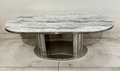Round Marble-Top Coffee Table – Model 028 - image 1