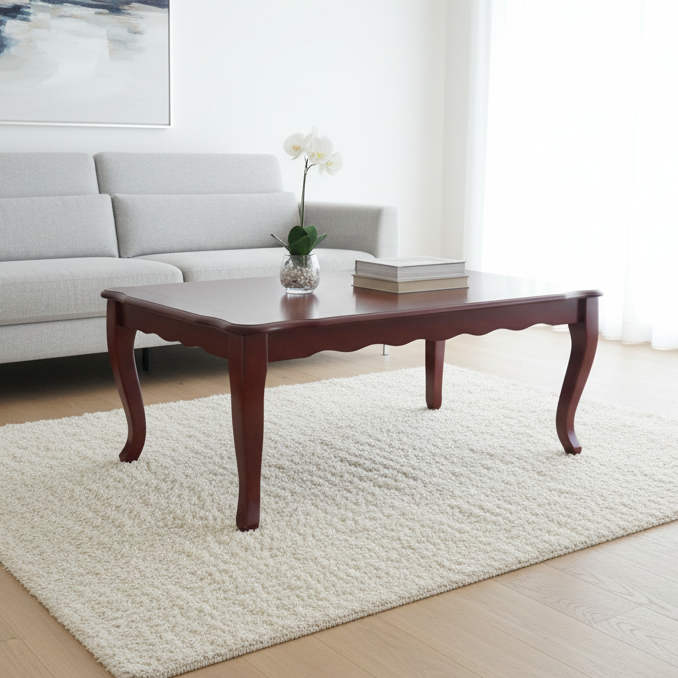 Round Marble-Top Coffee Table – Model 316 - image 1