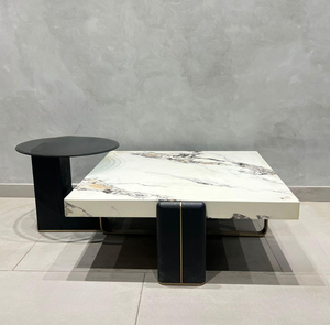 Rectangular Marble-Top Coffee Table – Model A-2339 - image 1
