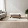 Round Marble-Top Side Table – Model C-30-130 - image 1