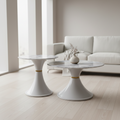 Rectangular Glass-Top Coffee Table with Wood Base – Model V-90 - image 1